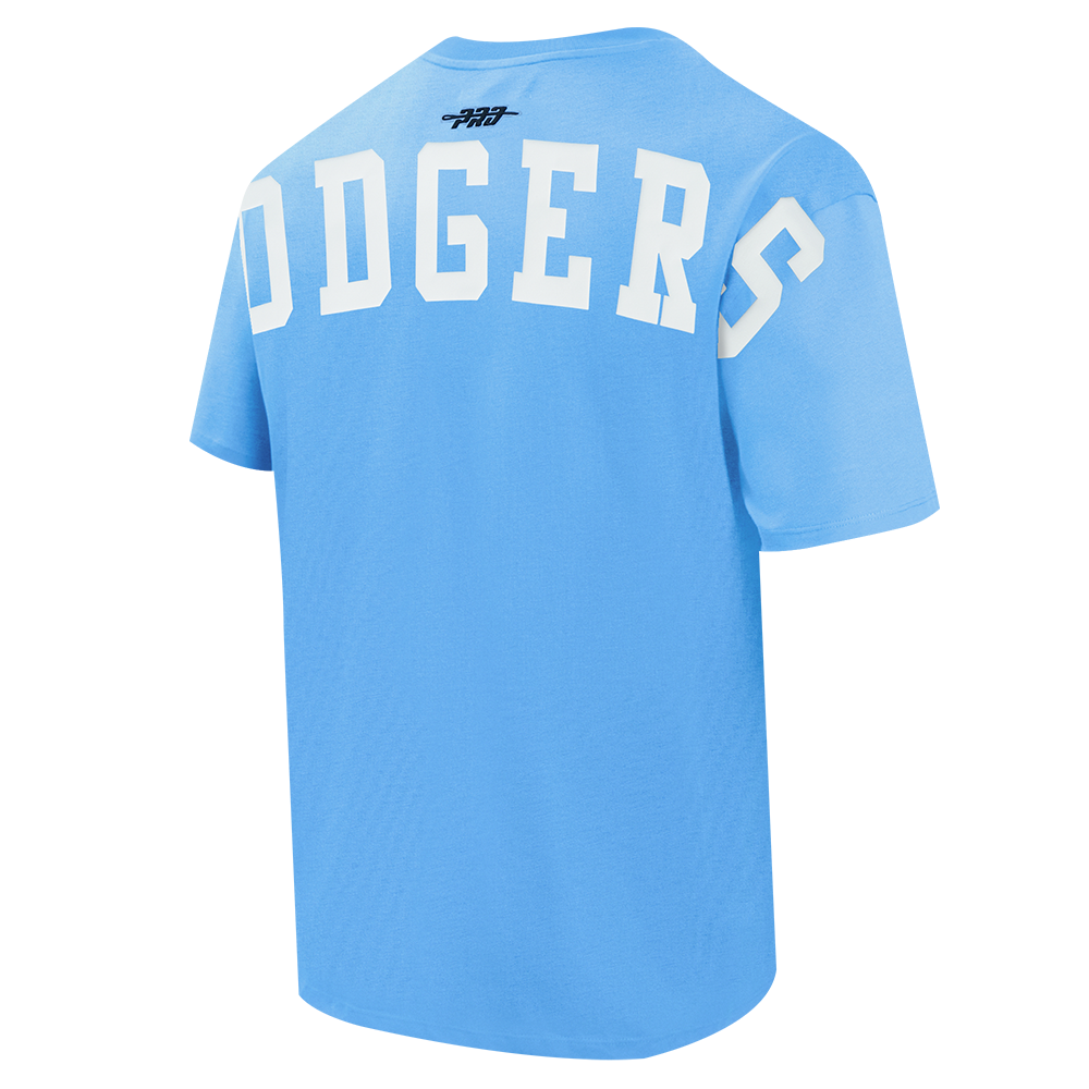 MLB LOS ANGELES DODGERS WINGSPAN MEN'S CJ DROP SHOULDER TEE V2 (UNIVERSITY BLUE)