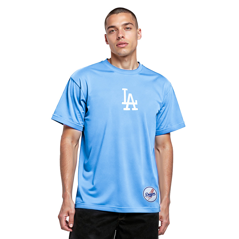 MLB LOS ANGELES DODGERS WINGSPAN MEN'S CJ DROP SHOULDER TEE V2 (UNIVERSITY BLUE)