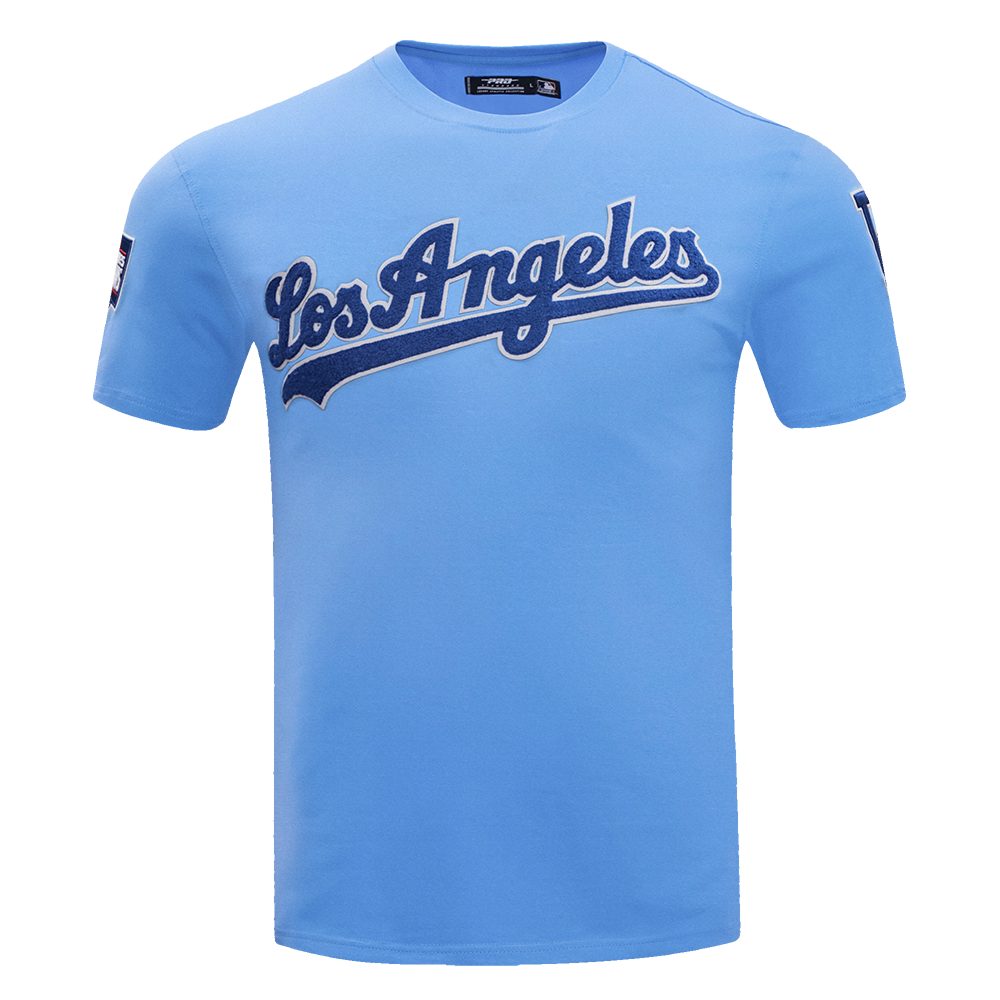 MLB LOS ANGELES DODGERS CLASSIC CHENILLE MEN S TOP UNIVERSITY BLUE