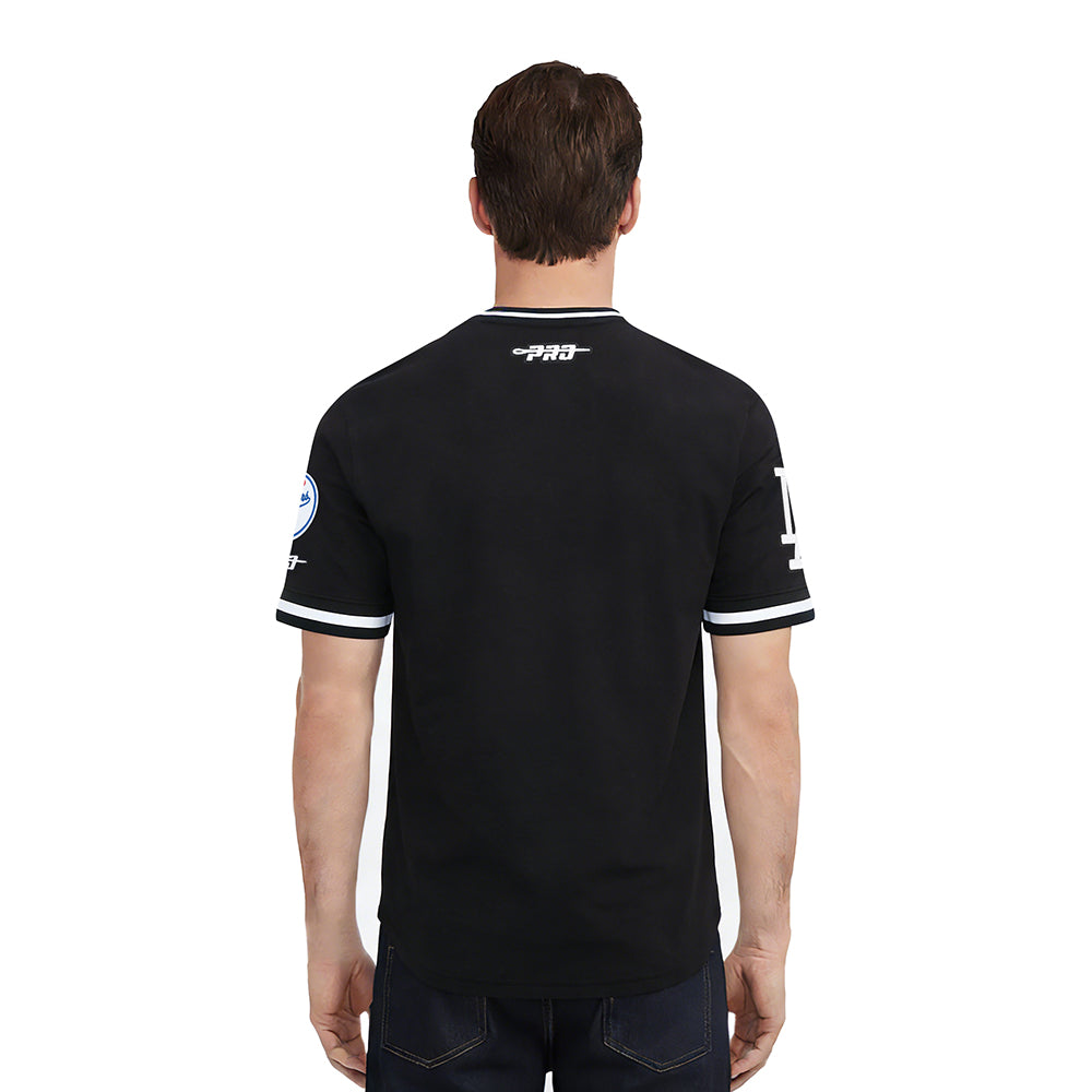 MLB LOS ANGELES DODGERS CLASSIC CHENILLE MEN'S DK TOP (BLACK)