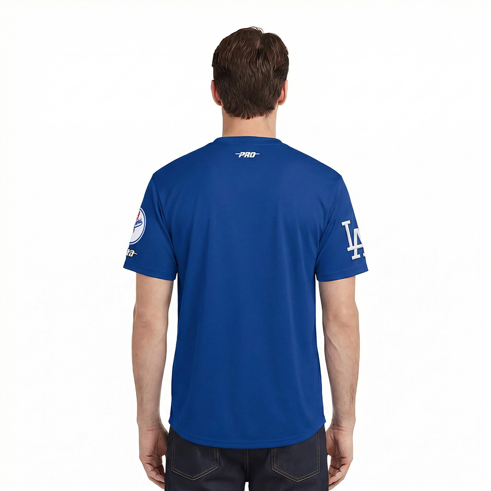 MLB LOS ANGELES DODGERS CLASSIC CHENILLE MEN'S S/S TEE (DODGER BLUE)