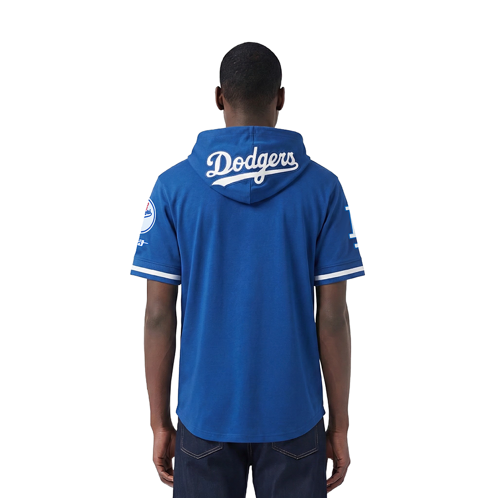 MLB LOS ANGELES DODGERS CLASSIC CHENILLE MEN'S SS PO HOODIE (DODGER BLUE)