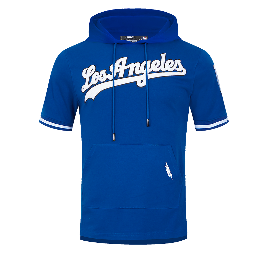 Dodgers short sleeve hoodie on sale