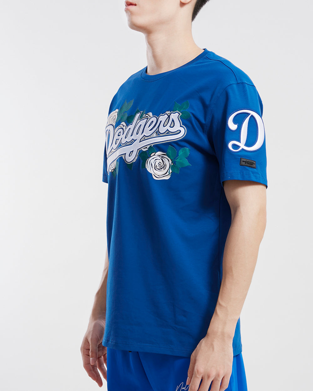 Los Angeles Dodgers Rose Button up T-shirt 