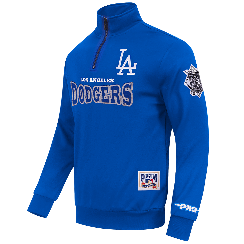 MLB LOS ANGELES DODGERS DAY ONE MEN'S SWEATERS (ROYAL BLUE)
