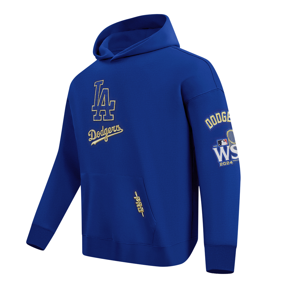 MLB LOS ANGELES DODGERS WORLD SERIES MEN'S PULL OVER HOODIE (DODGER BLUE)