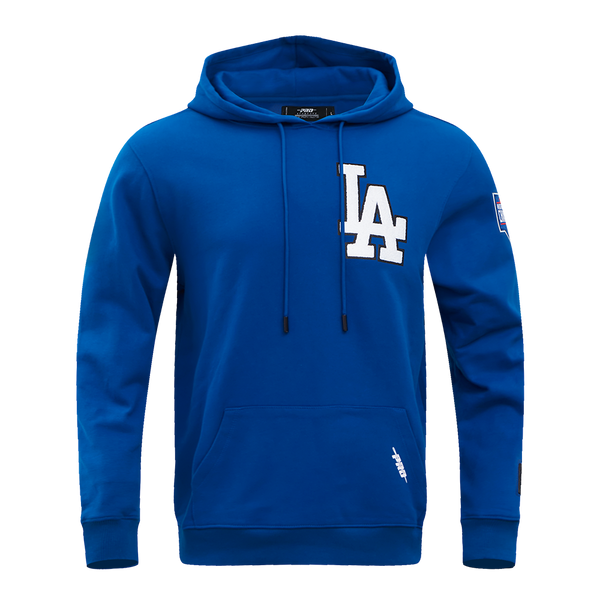 MLB LOS ANGELES DODGERS CLASSIC CHENILLE MEN'S PULLOVER HOODIE