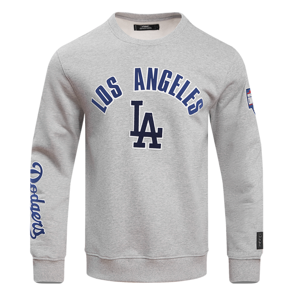 LOS ANGELES DODGERS CLASSIC FLC CREWNECK (BLACK) – Pro Standard