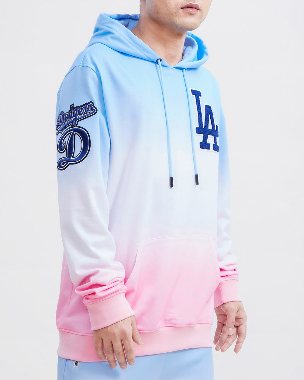 Pink store dodgers hoodie