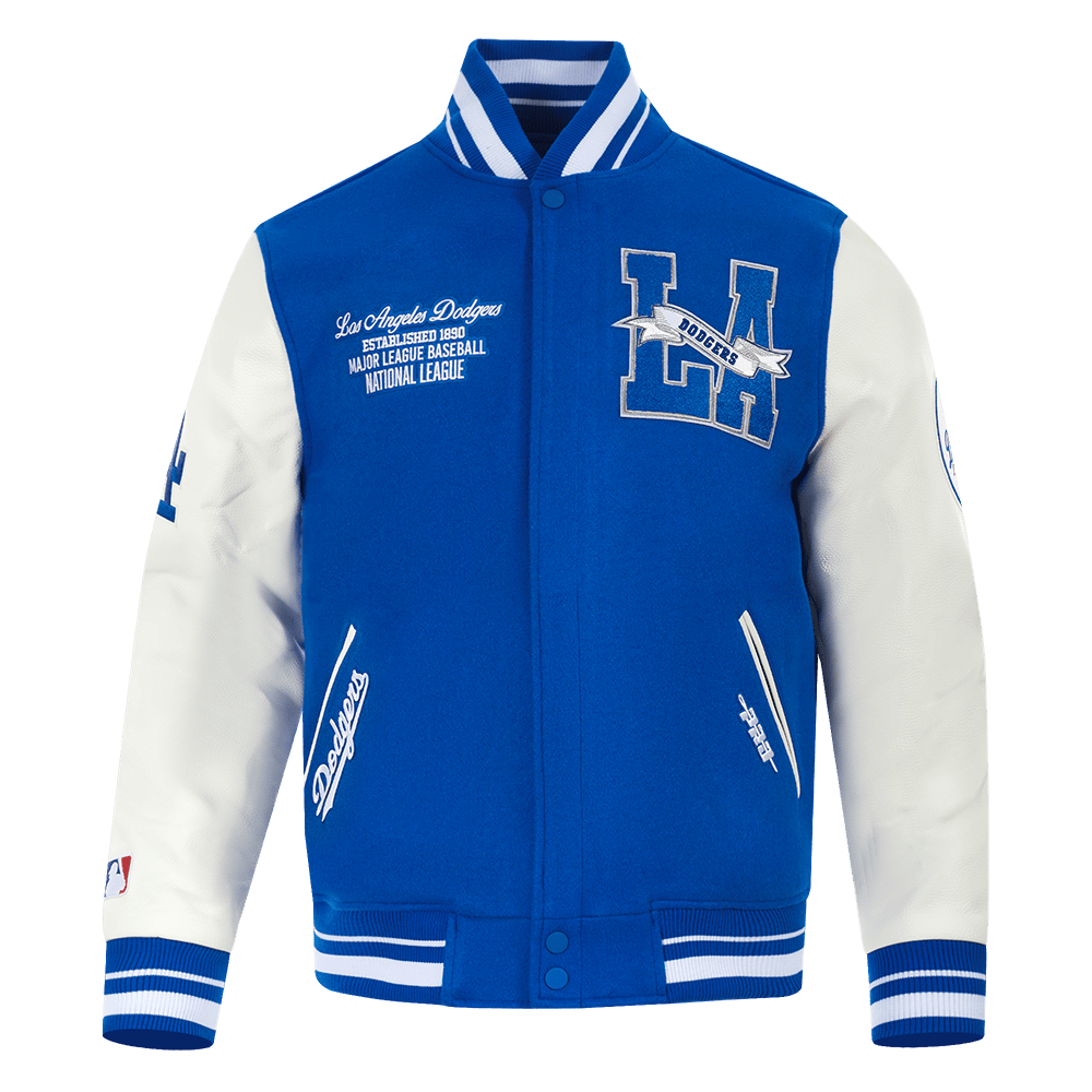 Pro Standard MLB Los Angeles Dodgers Varsity Jacket - Men's