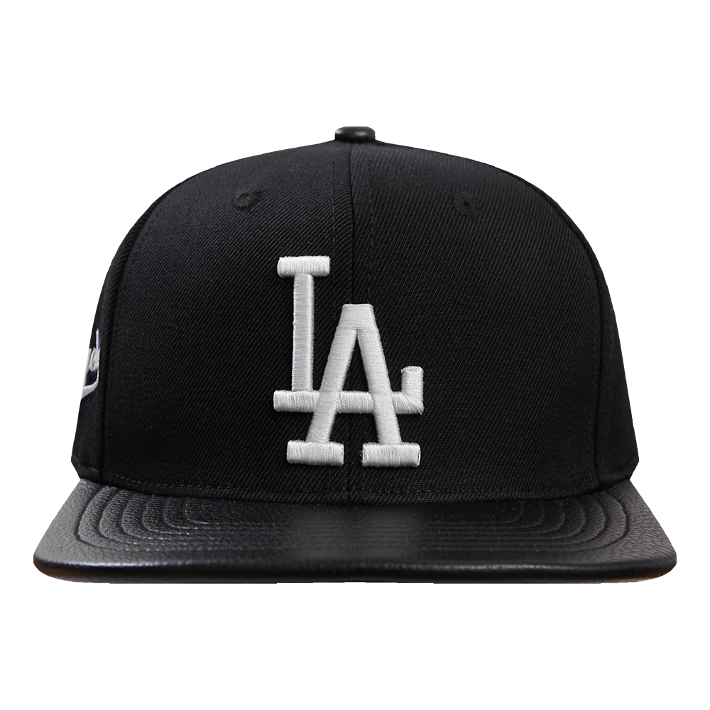 MLB LOS ANGELES DODGERS SCRIPT TAIL WOOL STRAPBACK (BLACK) – Pro Standard