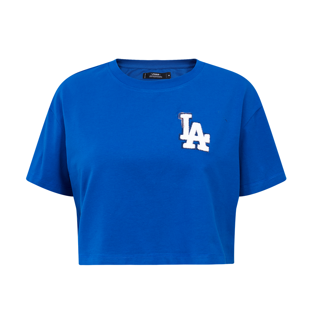 MLB LOS ANGELES DODGERS CLASSIC WOMEN S BOXY TEE DODGER BLUE Pro Standard