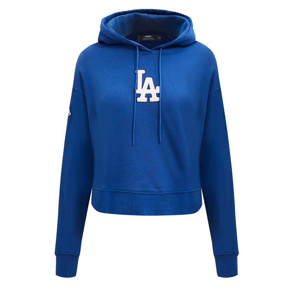 Men's Los Angeles Dodgers Pro Standard Cream Cooperstown Collection Retro  Old English Pullover Sweatshirt
