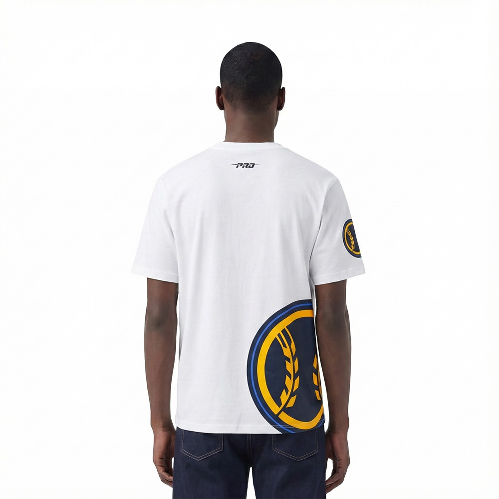 MLB MILWAUKEE BREWERS LIVING LARGE MEN'S CJ DROP SHOULDER TEE (WHITE)