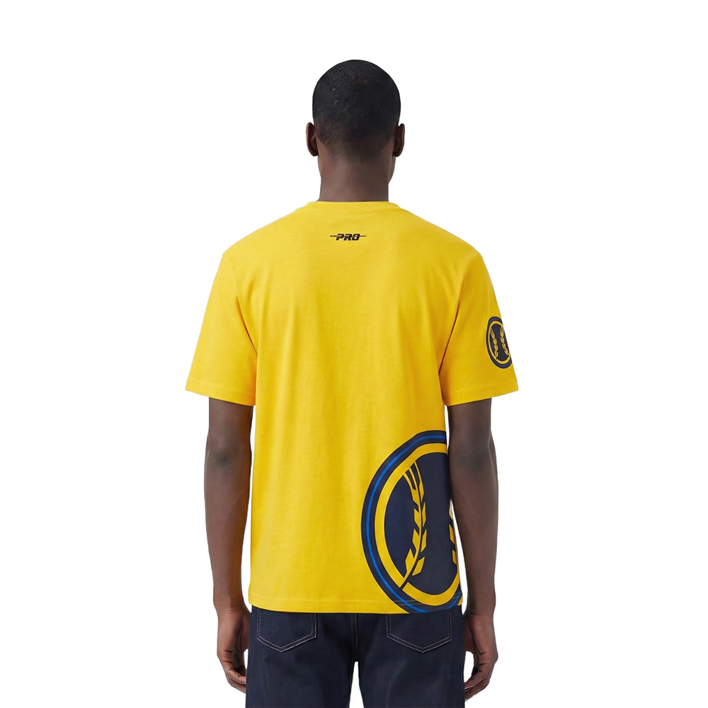 MLB MILWAUKEE BREWERS LIVING LARGE MEN'S CJ DROP SHOULDER TEE (YELLOW)