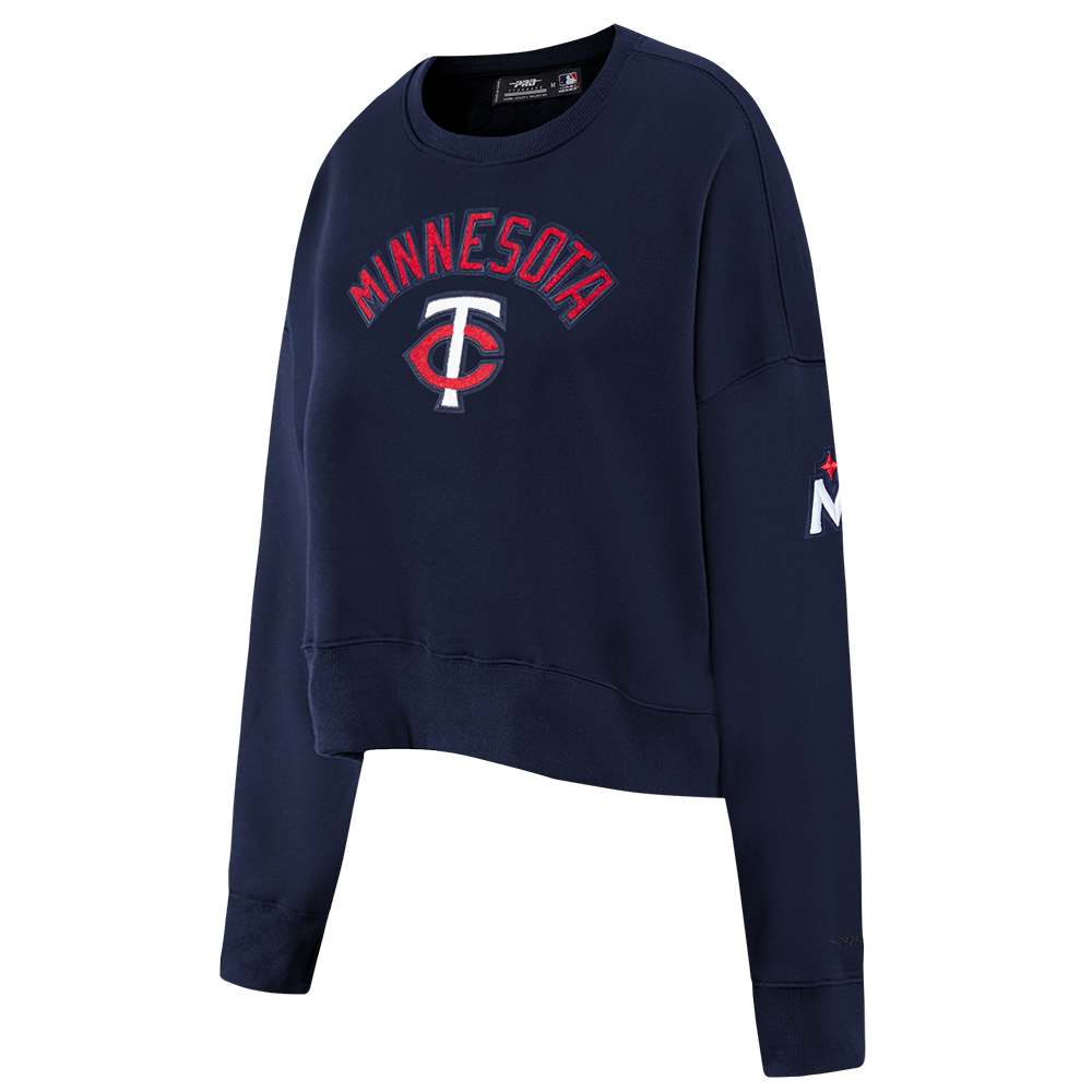 MLB MINNESOTA TWINS CLASSIC WOMEN'S CREWNECK (MIDNIGHT NAVY)
