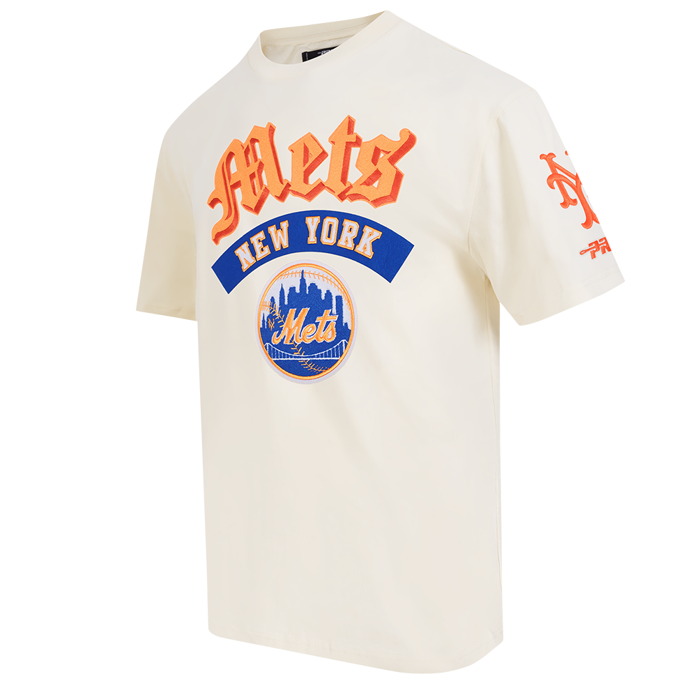MLB NEW YORK METS BEST OF MEN'S DROP SHOULDER TEE (EGGSHELL)