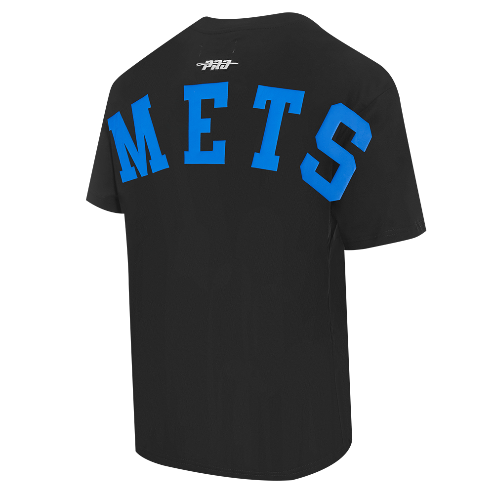 MLB NEW YORK METS WINGSPAN MEN'S CJ DROP SHOULDER TEE (BLACK)