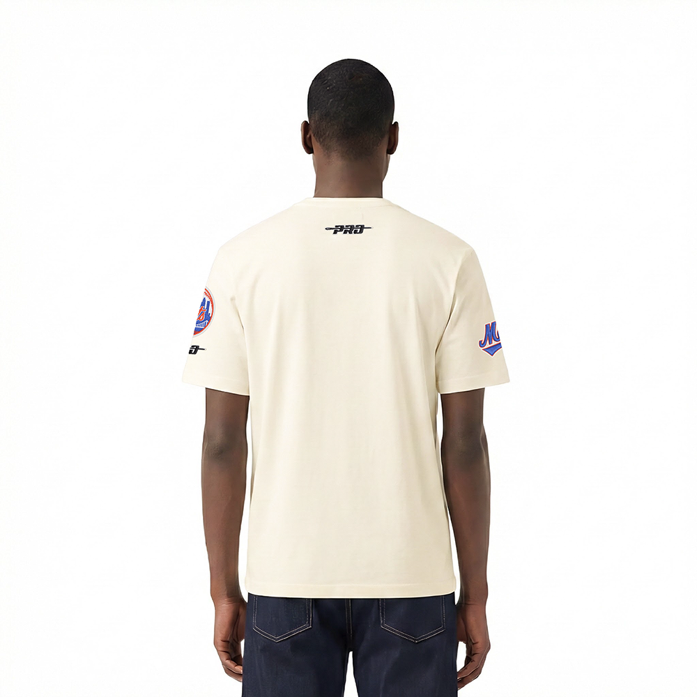 MLB NEW YORK METS RETRO CLASSICS MEN'S SJ TOP (EGGSHELL)