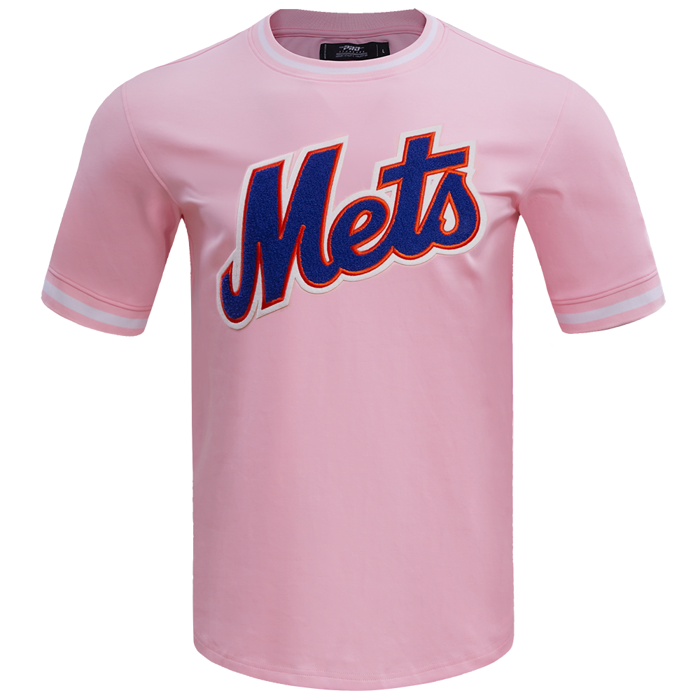 Pink on sale mets jersey