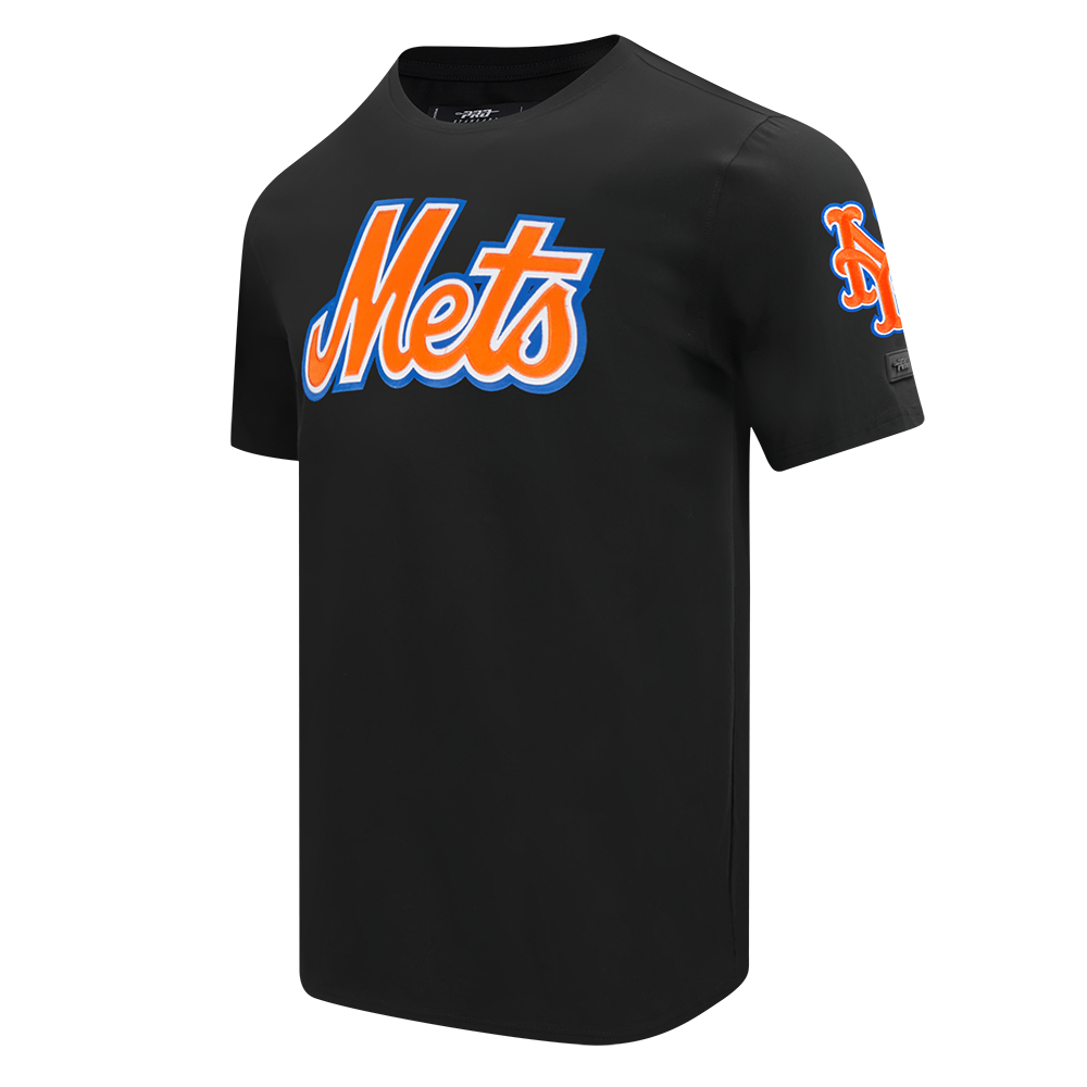 MLB NEW YORK METS TACKLE TWILL MEN'S TOP (BLACK)