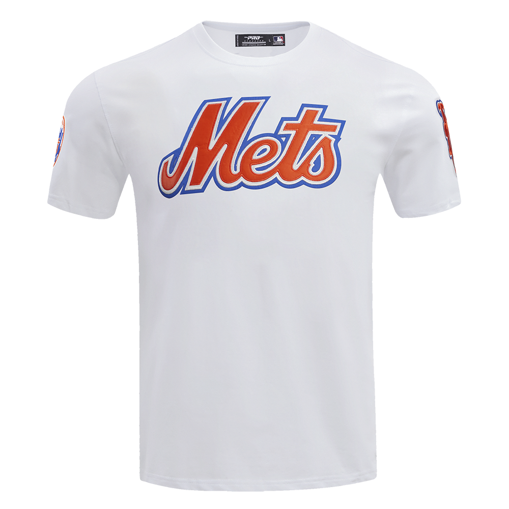 MLB NEW YORK METS TACKLE TWILL MEN'S TEE (WHITE)