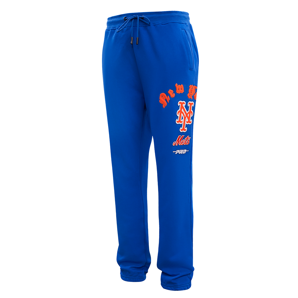 MLB NEW YORK METS OLD ENGLISH MEN S SWEATPANT ROYAL BLUE Pro Standard