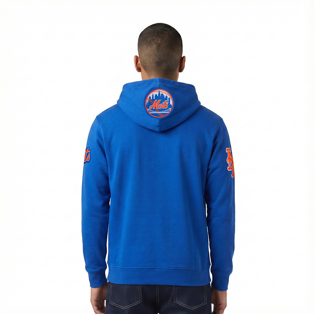 MLB NEW YORK METS CITY ARCH MEN'S FLC PO HOODIE (ROYAL BLUE)