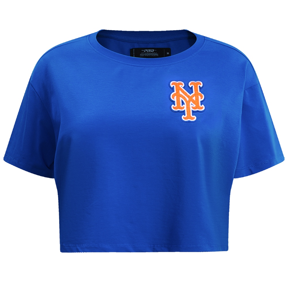 MLB NEW YORK METS CLASSIC WOMEN´S BOXY TEE (ROYAL BLUE)