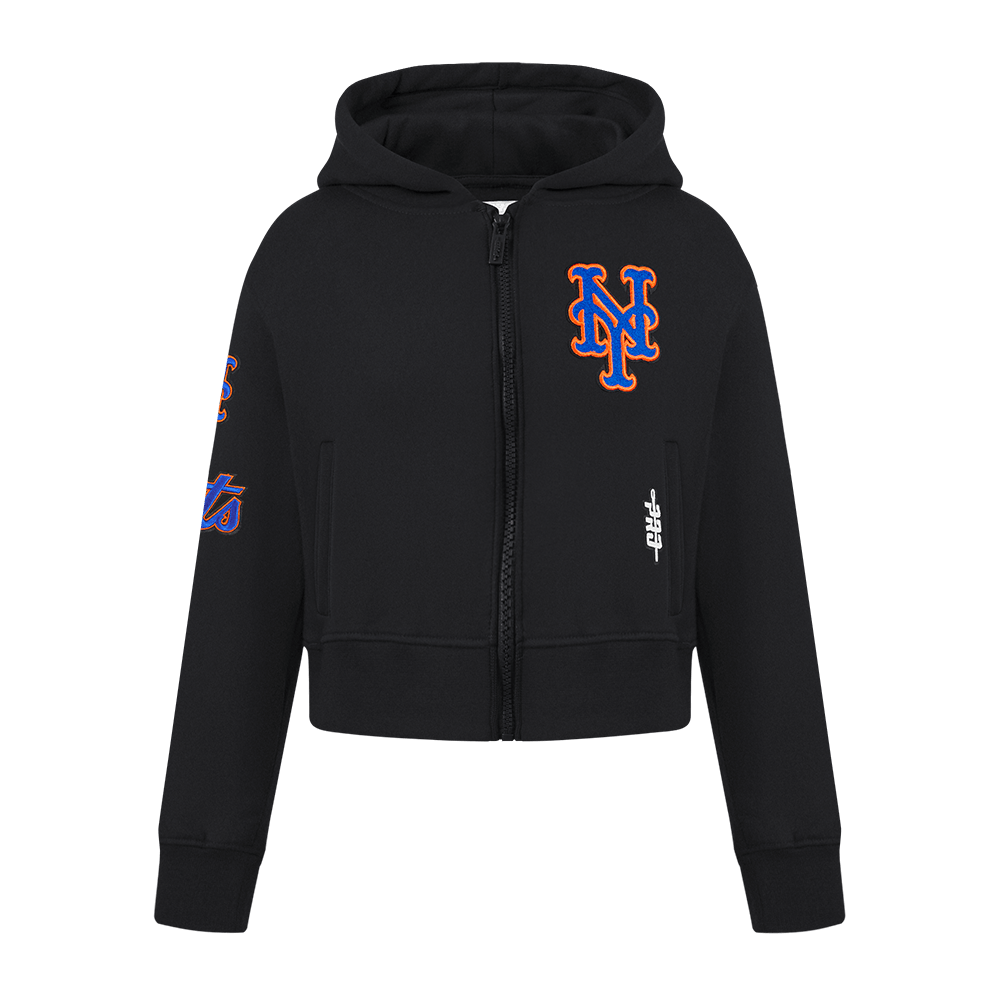 Pro Standard MLB New York Mets Zip Hoodie - Women's