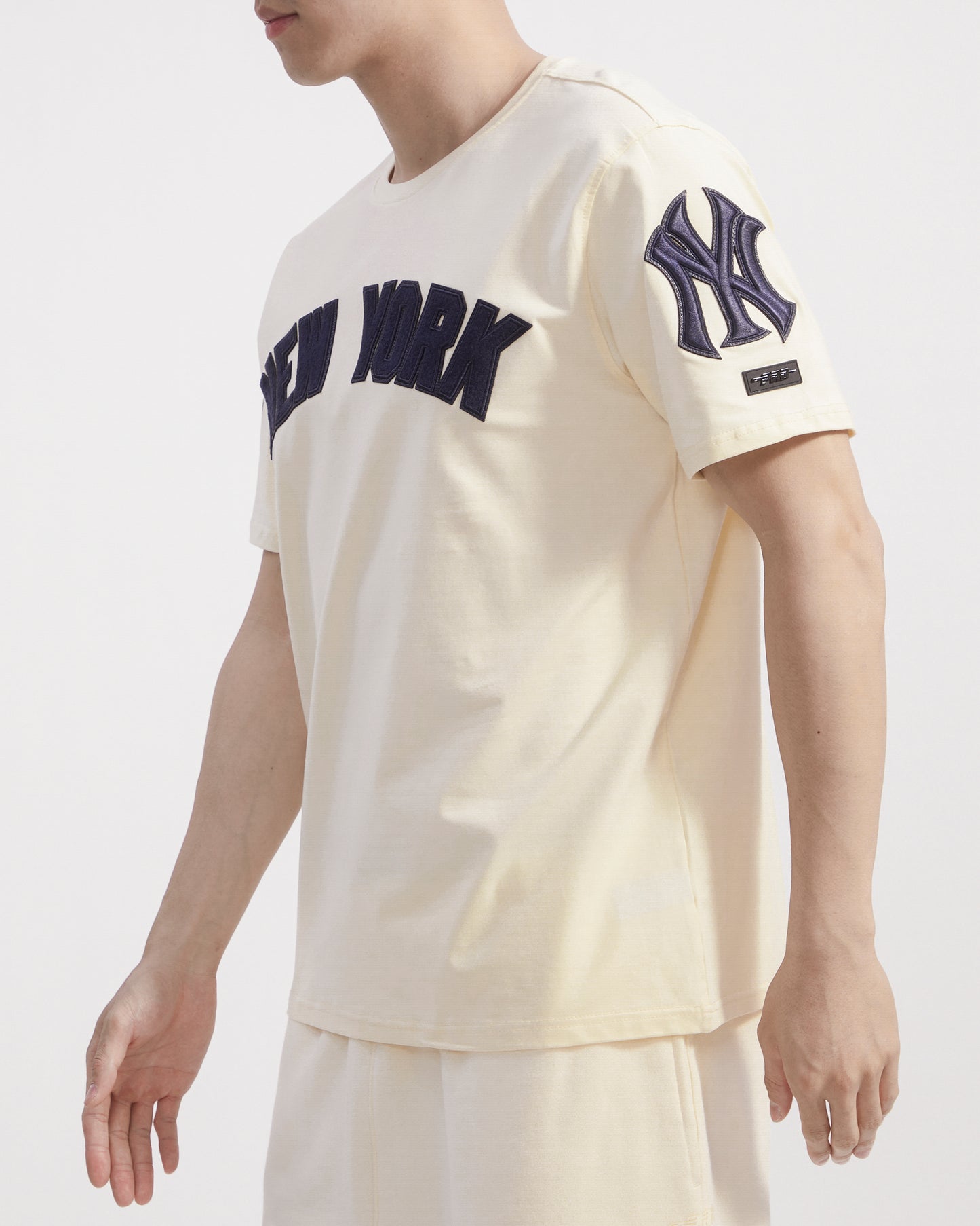 MLB NEW YORK YANKEES TRIPLE TONAL SJ TEE (EGGSHELL)