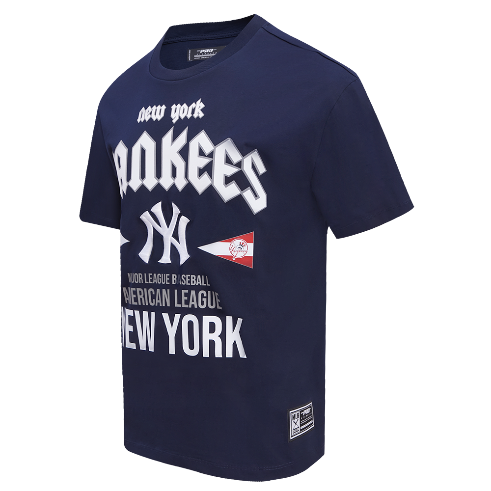 MLB NEW YORK YANKEES CITY TOUR CJ DROP SHOULDER TEE (MIDNIGHT NAVY)