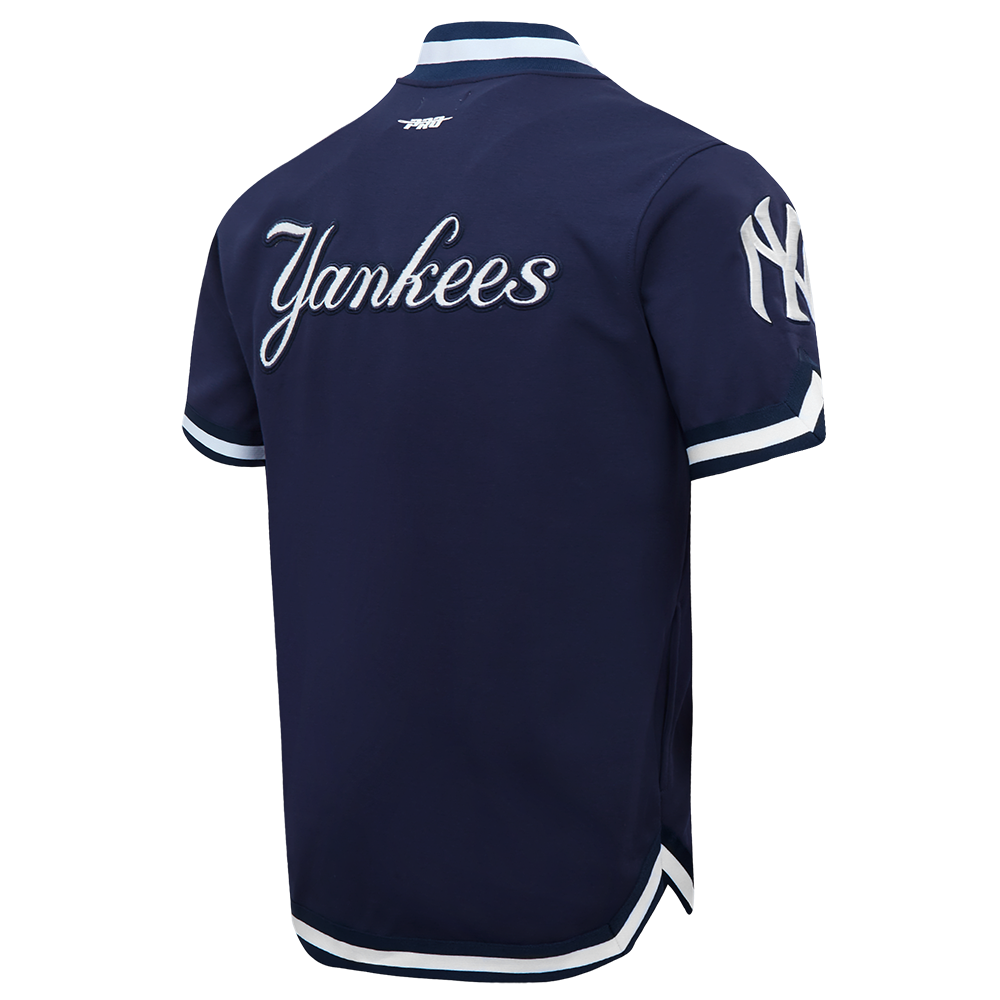 MLB NEW YORK YANKEES CLASSIC MEN S WARM UP JACKET MIDNIGHT NAVY Pro Standard