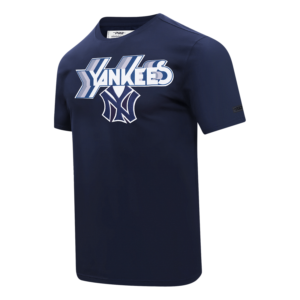 MLB NEW YORK YANKEES RETRO ELEVATION MEN'S SINGLE JERSEY TOP (MIDNIGHT NAVY)