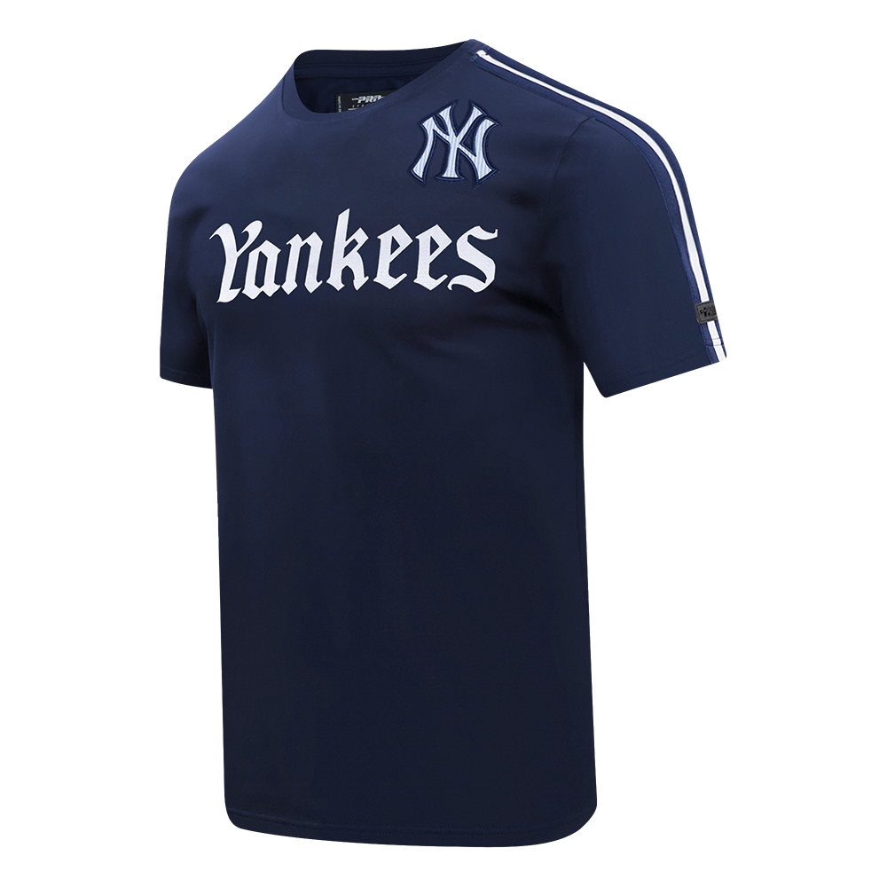 MLB NEW YORK YANKEES COUNTRY CLUB MEN'S DROP SHOULDER FLEECE CREWNECK (WHITE)