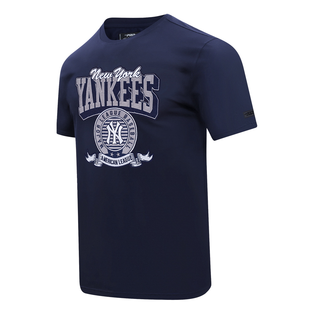 MLB NEW YORK YANKEES TEAM BADGE MEN'S WM SJ TEE (MIDNIGHT NAVY)