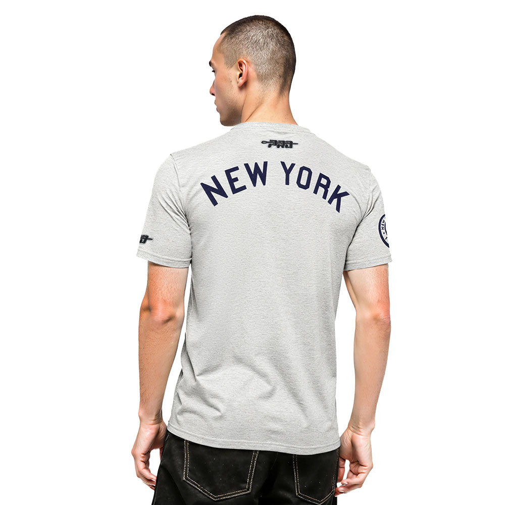 MLB NEW YORK YANKEES MODERN ORIGINALS MEN'S SJ TEE (HEATHER GREY)