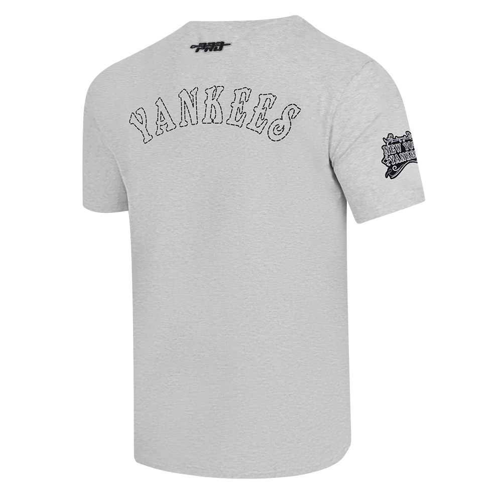 MLB NEW YORK YANKEES REBEL ATHLETICS MEN'S SJ TEE (HEATHER GREY)