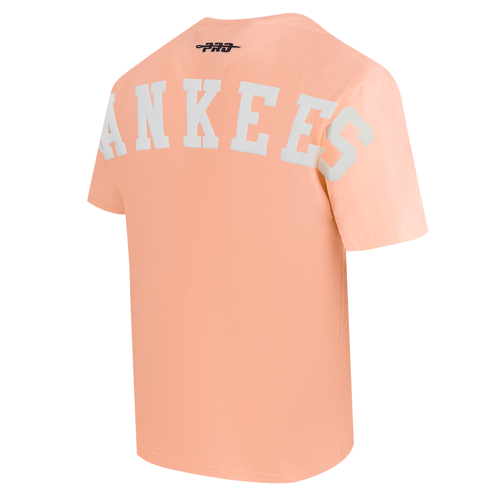 MLB NEW YORK YANKEES WINGSPAN MEN'S CJ DROP SHOULDER TEE (GUAVA)