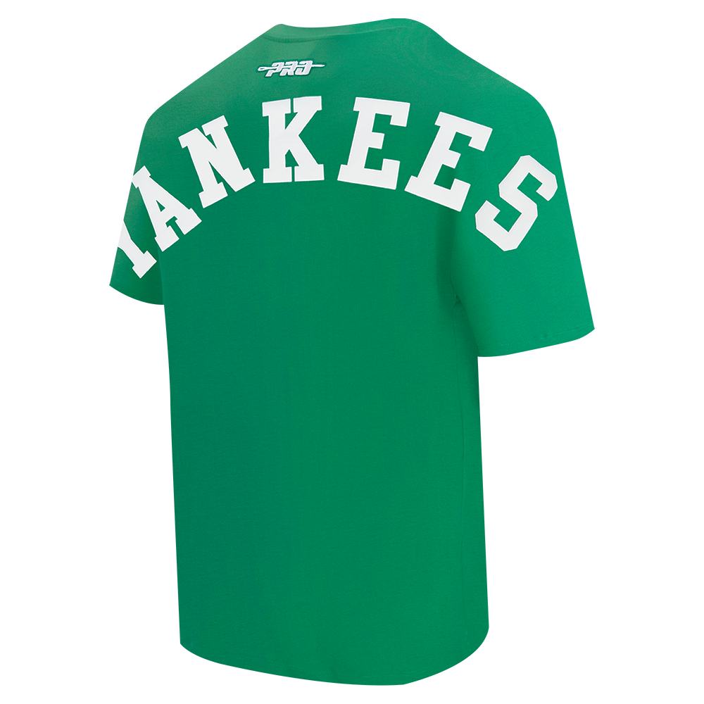 MLB NEW YORK YANKEES WINGSPAN MEN'S CJ DROP SHOULDER TEE (KELLY GREEN)