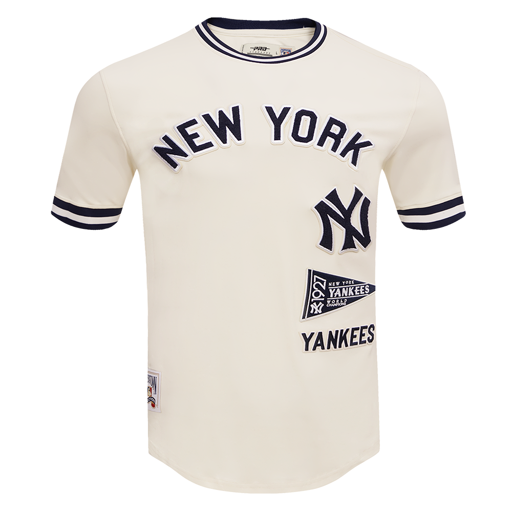 MLB NEW YORK YANKEES RETRO CLASSIC MEN'S TOP (EGGSHELL/ MIDNIGHT NAVY)