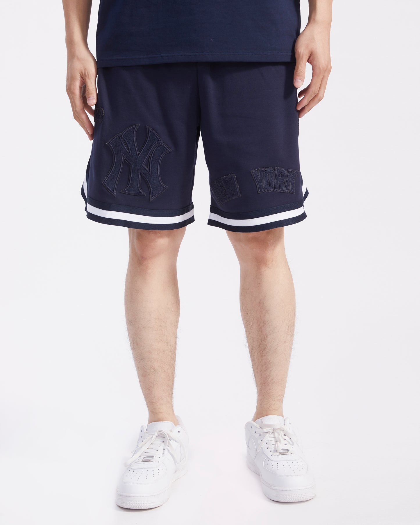 MLB NEW YORK YANKEES TRIPLE TONAL DK SHORT (MIDNIGHT NAVY)