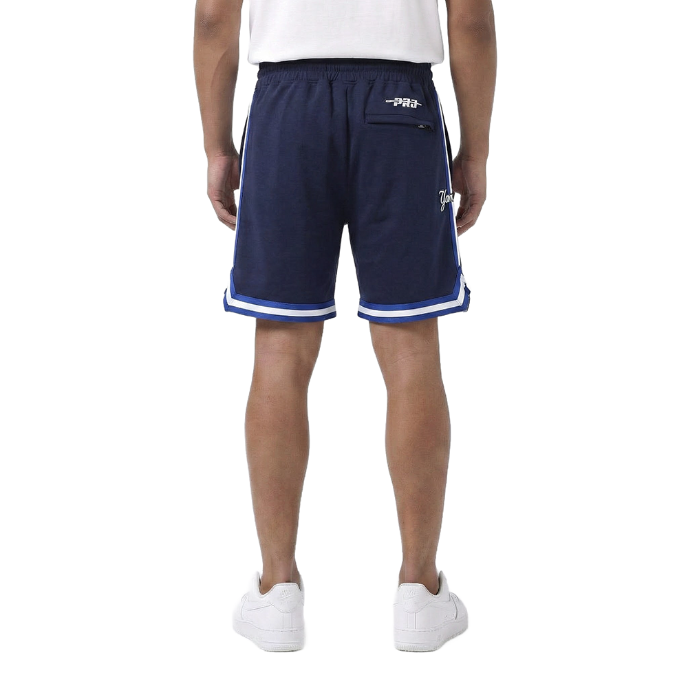 MLB NEW YORK YANKEES CLASSIC CHENILLE MEN'S PRO DK SHORT (MIDNIGHT NAVY)