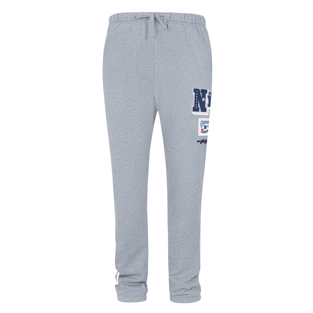 MLB NEW YORK YANKEES BEST OF MEN'S SWEATPANT (DARK HEATHER GRAY)