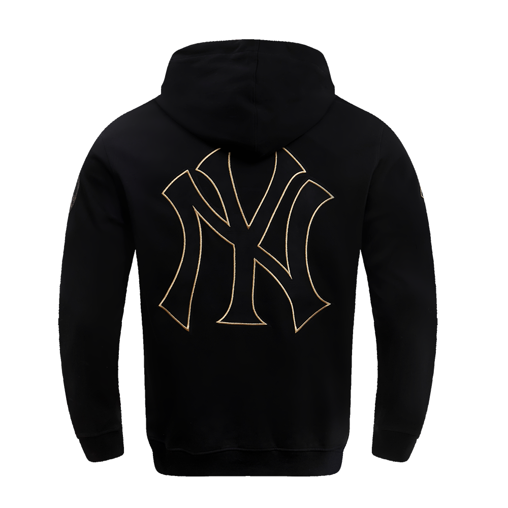 MLB NEW YORK YANKEES BLACK & GOLD MEN'S DK PO HOODIE (BLACK) – Pro Standard