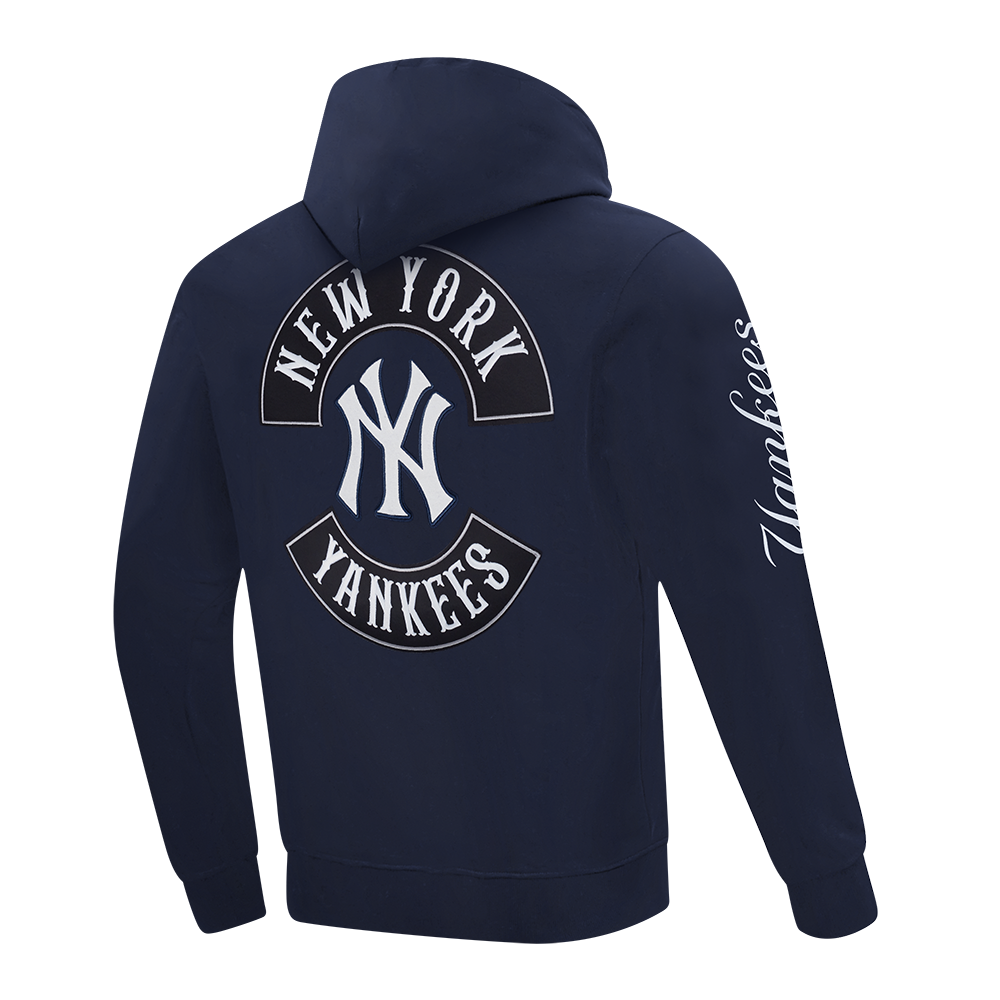 MLB NEW YORK YANKEES BORN FOR SPORT MEN'S FLC PO HOODIE (MIDNIGHT NAVY)