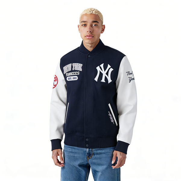 Pro Standard MLB New York Yankees Varsity Jacket - Men's