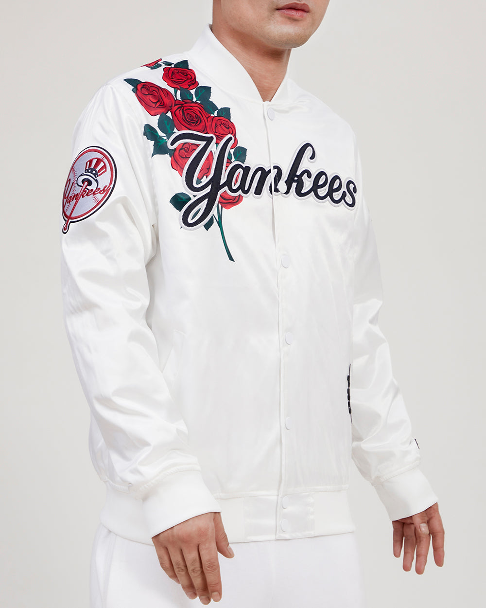 Yankees White Starter Jacket (Big & Tall) » Moiderer's Row : Bronx