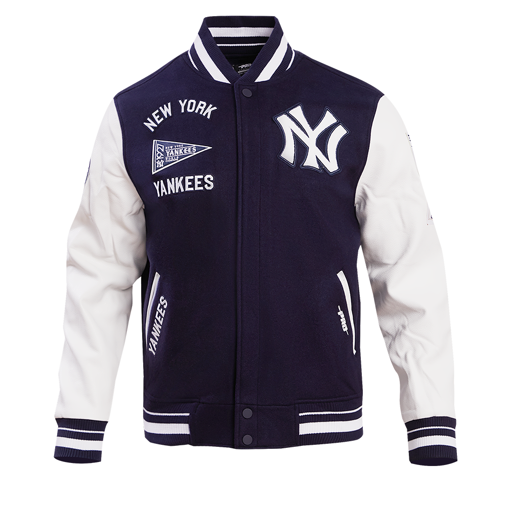Pro Standard MLB New York Yankees Retro Classic Varsity Jacket - Men's