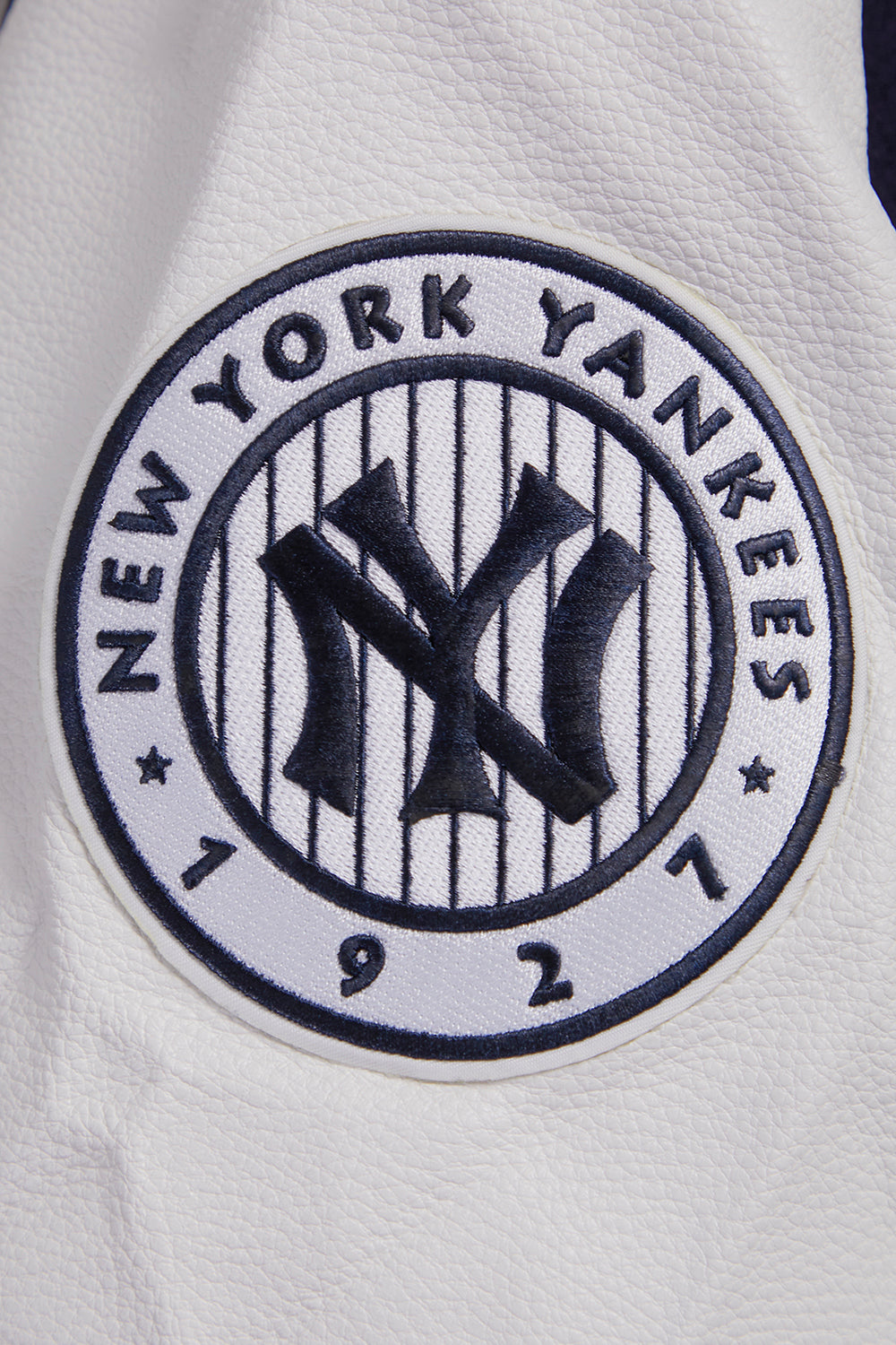Pro Standard New York Yankees Retro Classic Rib Wool Varsity Jacket 2XL / Eggshell/ Navy / Varsity Jacket